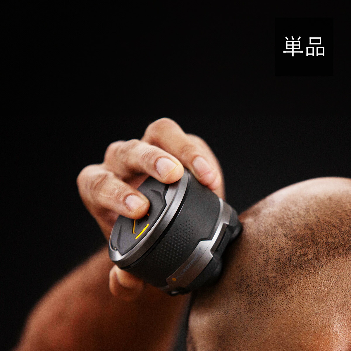 サムライシェーブ【 メンズ シェーバー 坊主頭 充電式 後頭部 無精ひげ 回転刃 頭 シェービング チタンコーティング スキンヘッドシェーバー バリカン 】