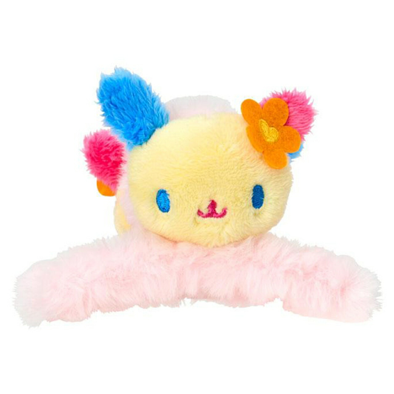 楽天市場】ウサハナ ヘアクリップ 前髪クリップ マスコット ぬいぐるみ