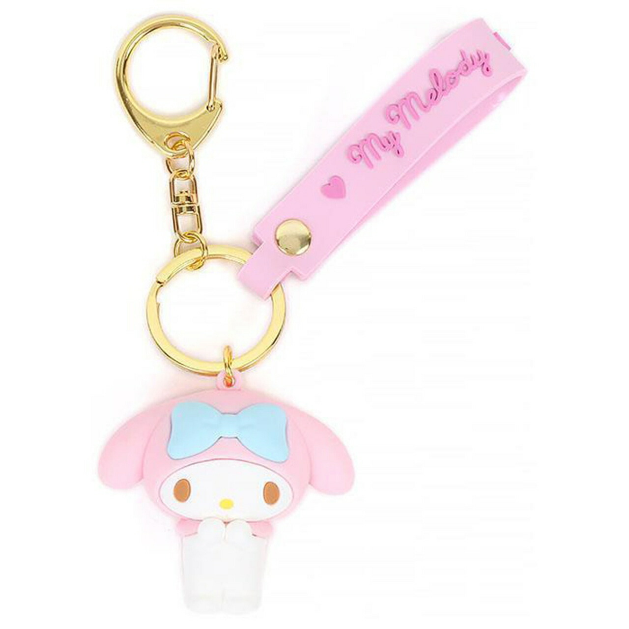 楽天市場】マイメロディ キーホルダー フェイス形キーホルダー