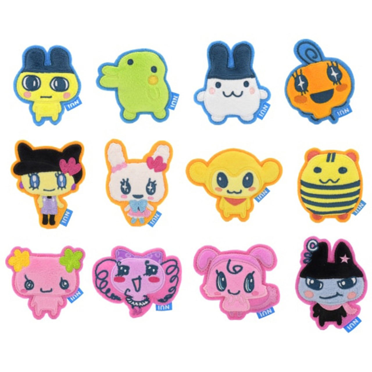 【ロット販売】 【12入】 ぬいピン たまごっちツーしん期・カラー期(12種)｜誕プレ雑貨　Tvoos