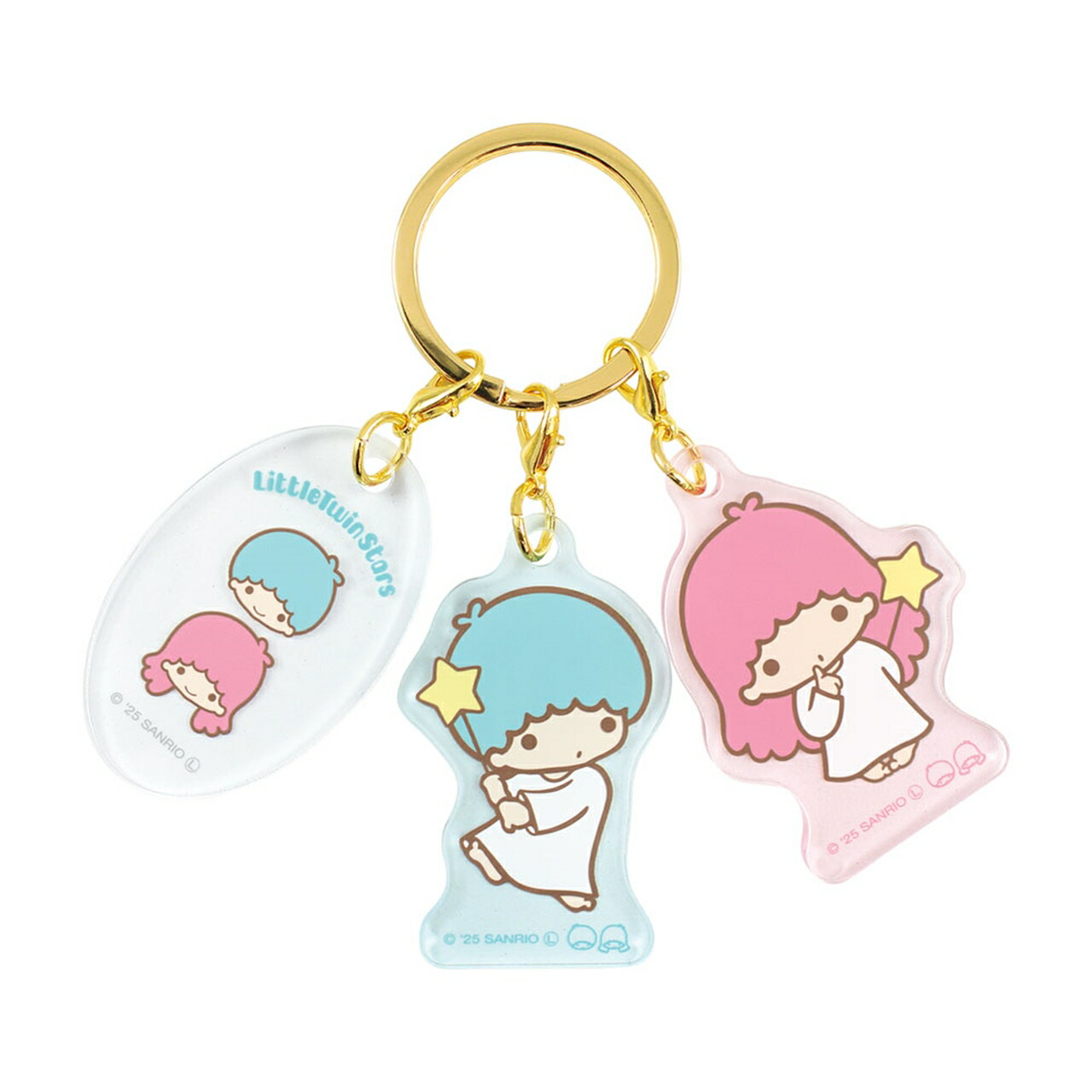 楽天市場】キキララ リトルツインスターズ キーホルダー 図鑑デザイン