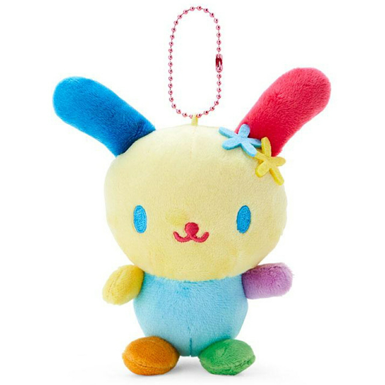 当時物】 サンリオ ウサハナ ボールチェーンマスコット ストラップ