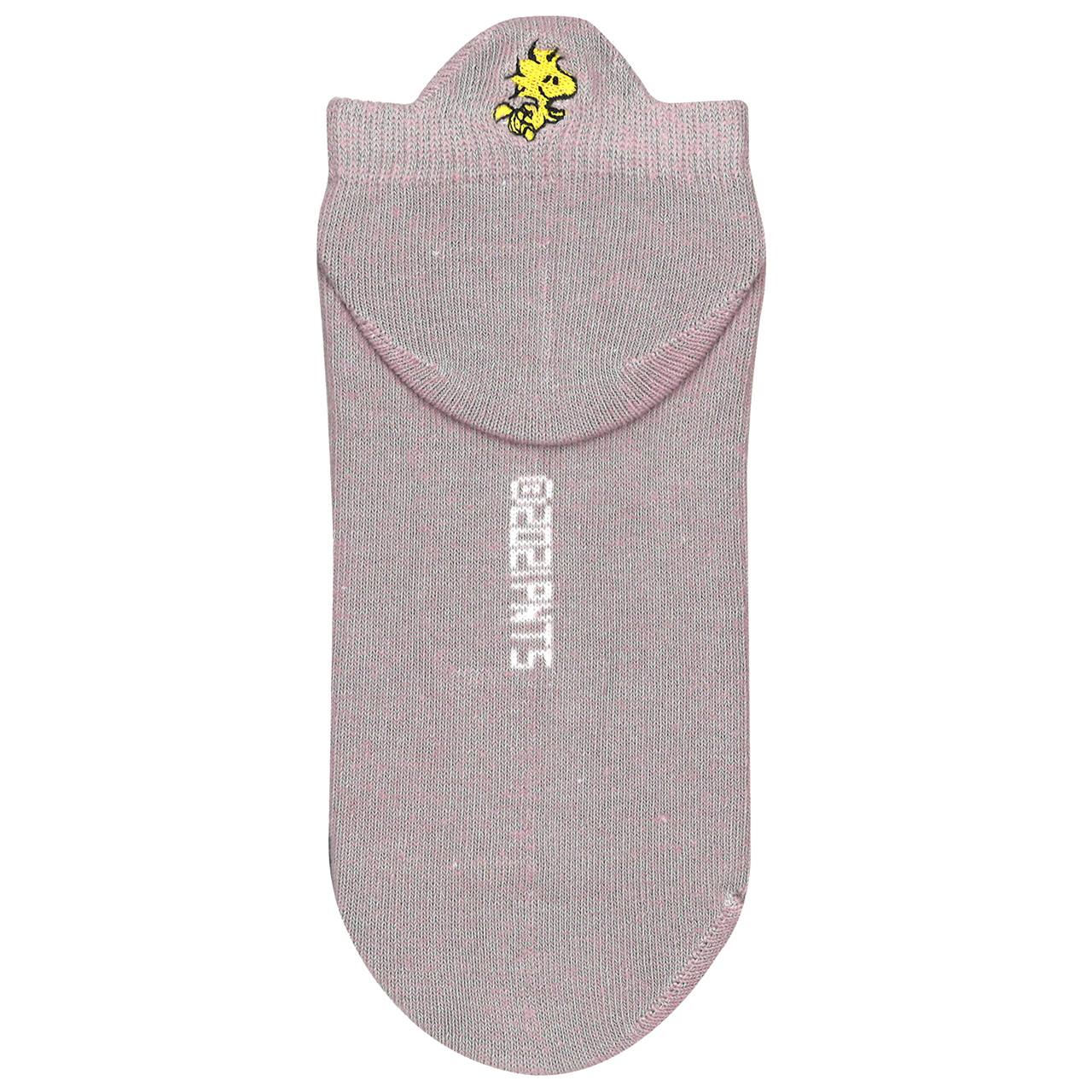 楽天市場】スヌーピーバックポイントソックス スヌーピー ライトグレー