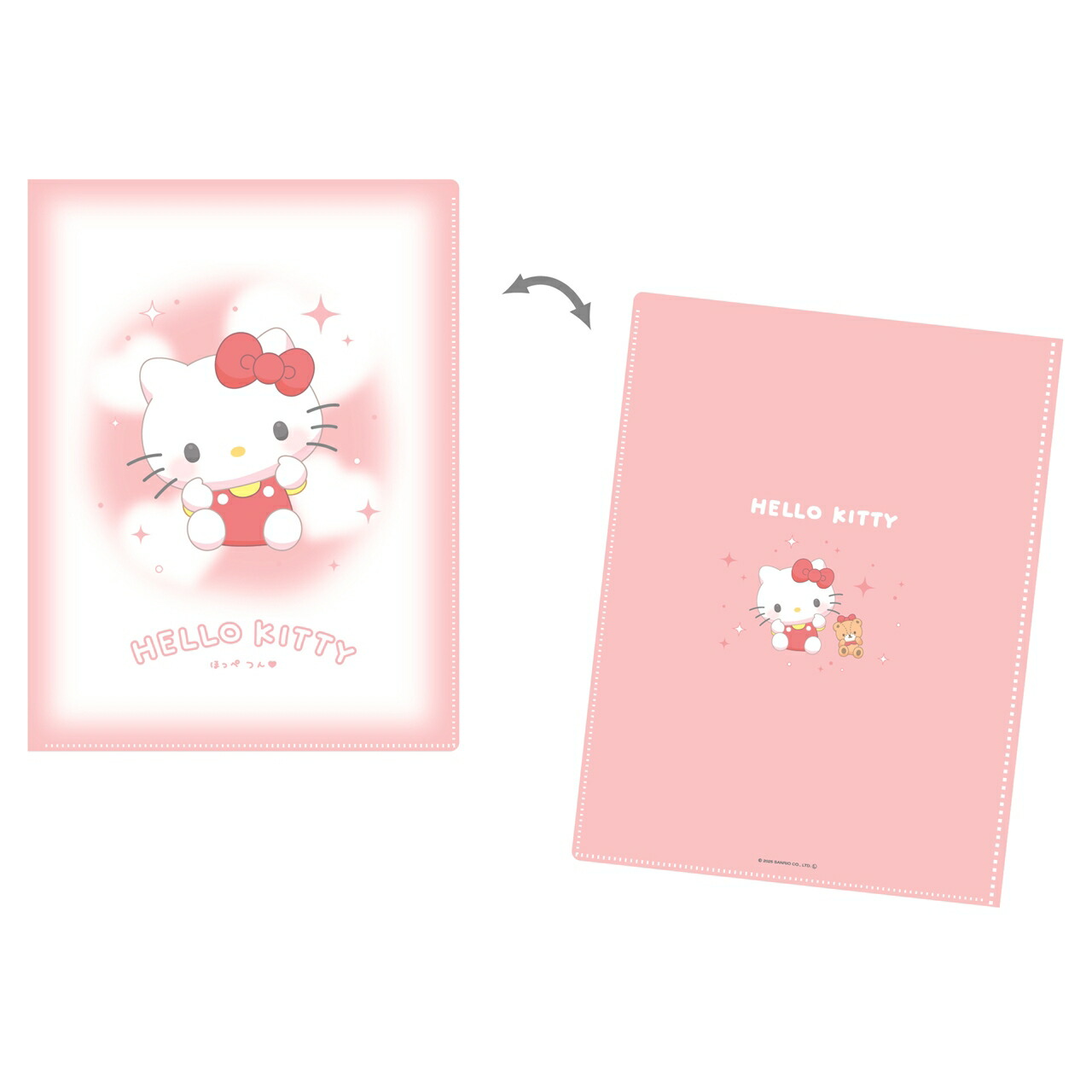 楽天市場】キティちゃん クリアファイル 5インデックス 文具 5P A4