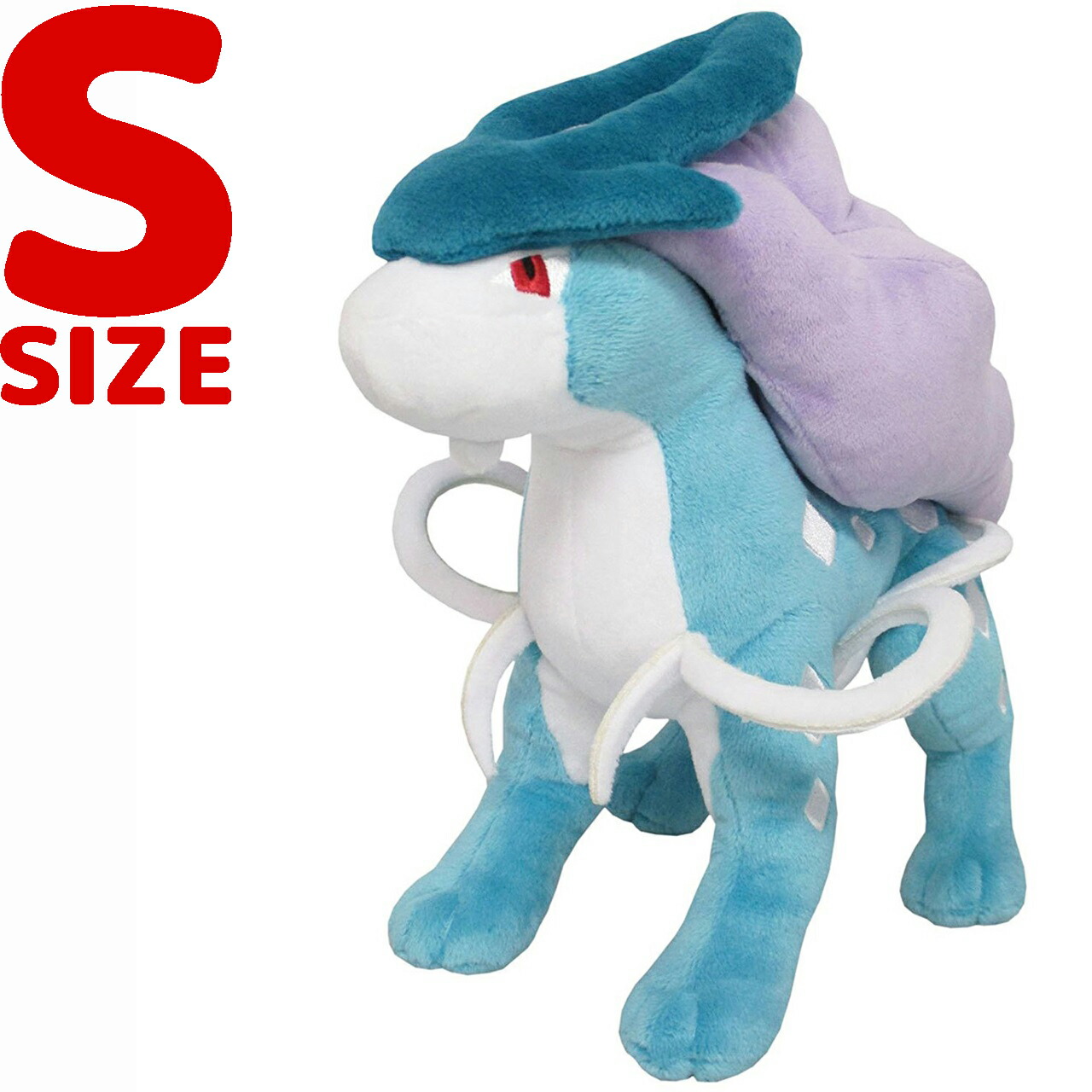 ポケモンセンター　スイクン　ぬいぐるみ　ポケドール Amazon.co.jp: ポケモンセンターオリジナル ぬいぐるみ Pokémon