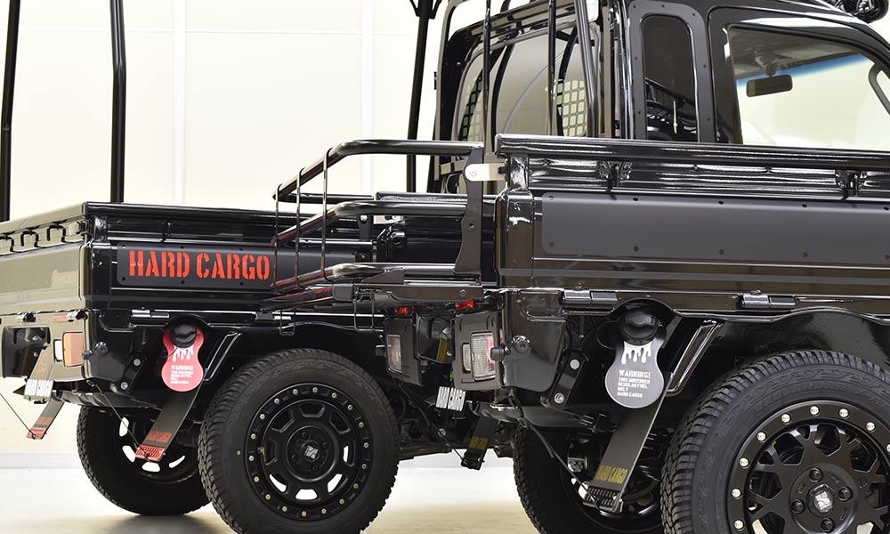 市場 ハードカーゴ Cargo Hard ハイゼットジャンボ ロールバーグリップ 軽トラック専用 軽トラ