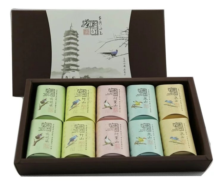 台湾烏龍茶 10パックセット 5種飲み比べセット 高山茶 健康茶 ティータイム 茶葉 ダイエット 凍頂 金萱 翠玉 ウーロン茶 Everrich 台湾直送 エバーリッチ Kanal9tv Com