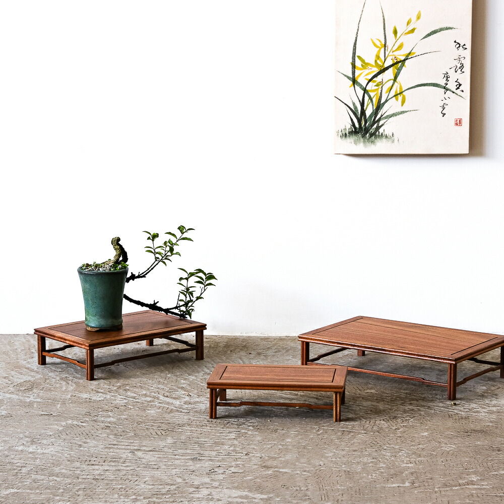 楽天市場】高品質 梅花小品花スタンド 盆景ディスプレイラック 小型