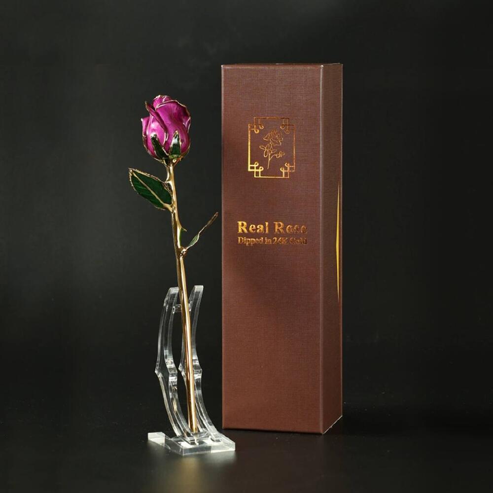 楽天市場】24K 金メッキ バラ ゴールド 金 ローズ 薔薇 おしゃれ