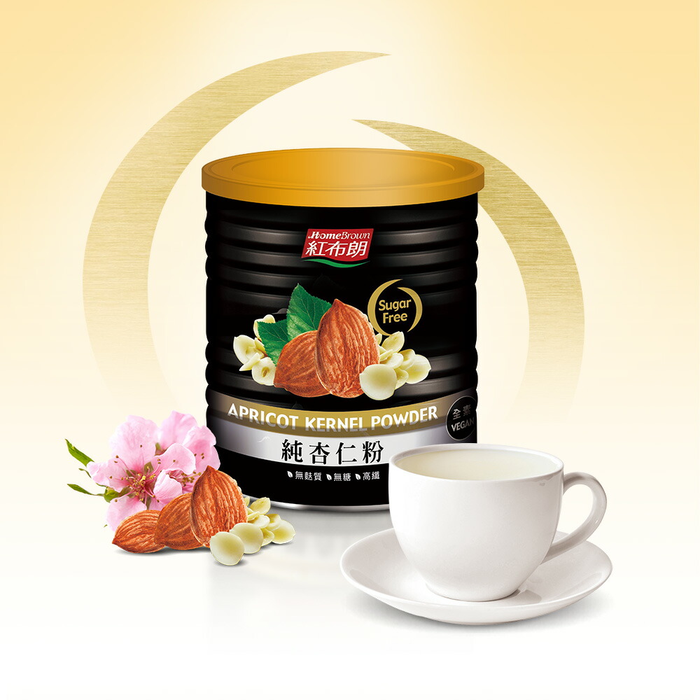 杏仁パウダー 杏仁粉 300g 粉末飲料 ドリンク 粉末 無添加 100％ 杏仁豆腐作り 製菓材料 デザート 手作りスイーツ 低温焙煎 アーモンド【HomeBrown】【台湾直送】【送料無料】
