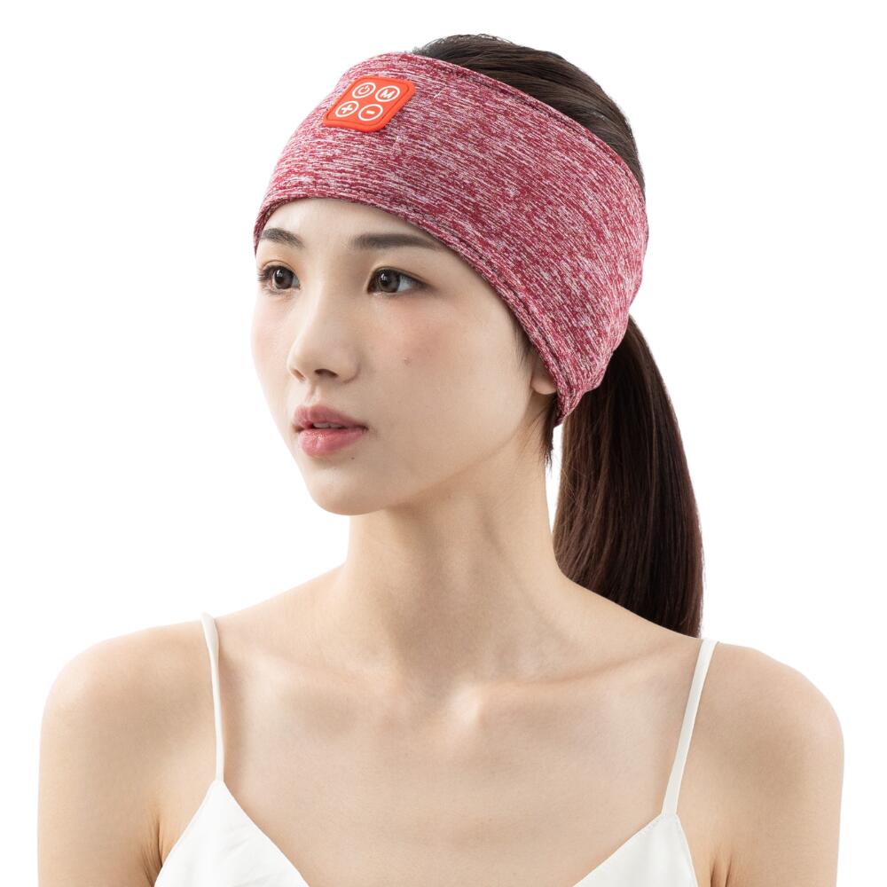 音楽ヘッドバンド レッド アイマスク 睡眠 遮光 充電式 グラフェン 旅行 瞑想 快眠グッズ リラックス 誕生日 記念日 父の日 母の日 敬老の日 男性 女性 プレゼント ギフト 贈り物【iDREAMING】【台湾直送】【送料無料】画像