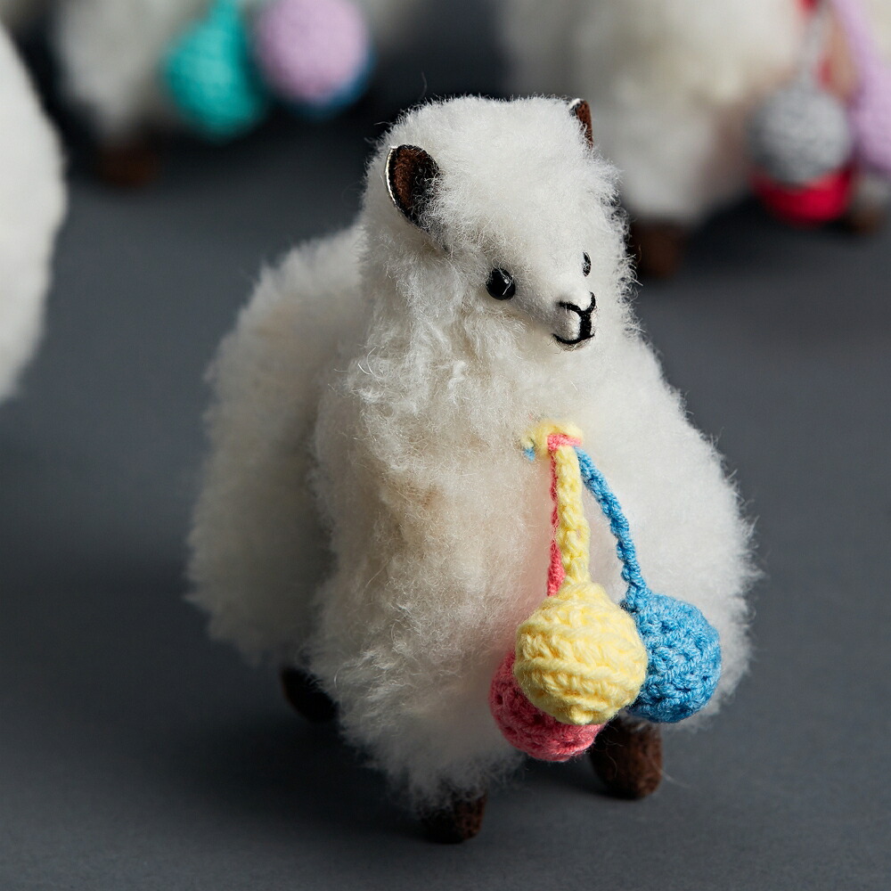 楽天市場】ゆめ アルパカ キーホルダー サイズ:6cm バッグ