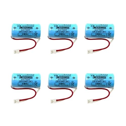 【6個】パナソニック けむり当番・ねつ当番専用リチウム電池 3V 音声警報式用 SH384552520 航空輸送が必要な場合到着が遅れる場合がございます。