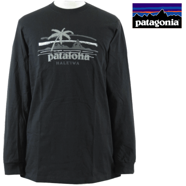 早割クーポン 楽天市場 Patagonia パタゴニアpataloha パタロハ ハワイ限定 Hawaii直輸入 送料無料 M S L S Leaing Palm Responsidili Tee Haleiwaロンt クルーネック Tシャツblack メンズ ユニセックス サイズ S L ２１ Twenty One アウトレット送料