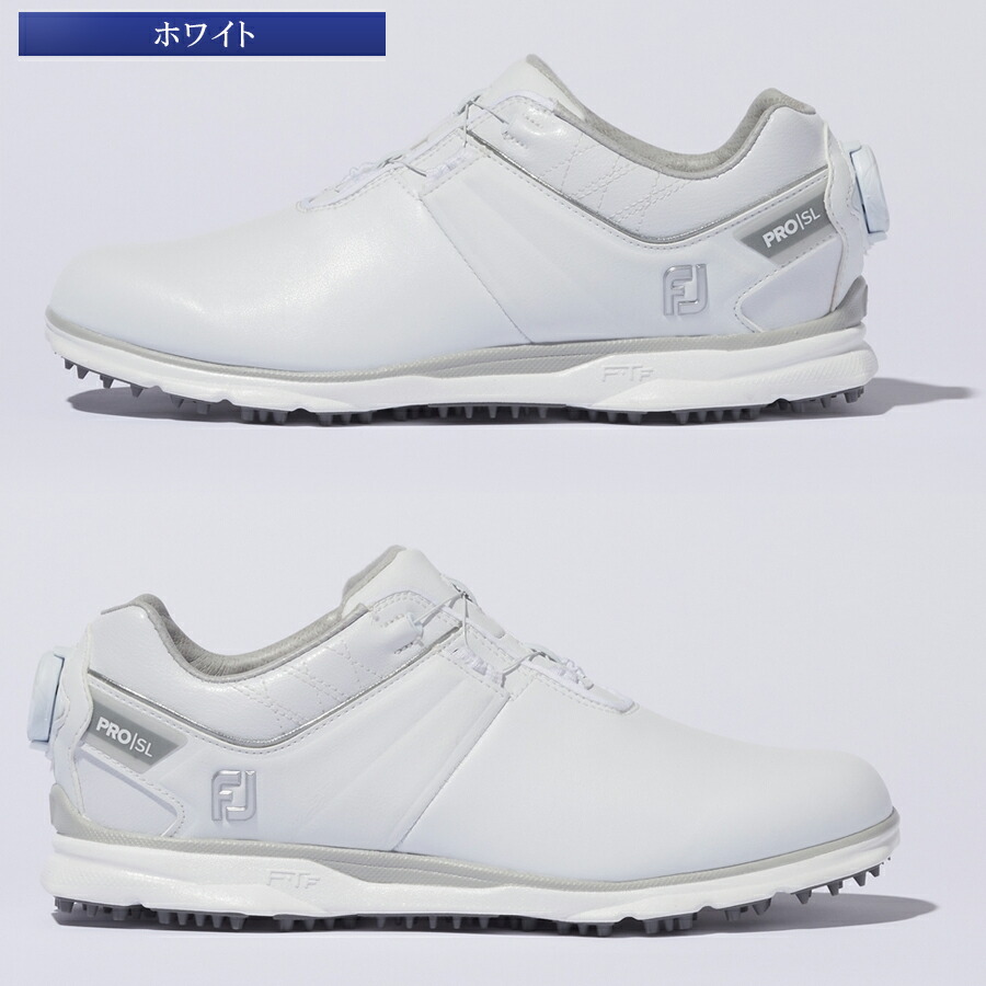 【月間優良ショップ受賞】ゴルフシューズスパイクレスWOMEN'Sプロ/エスエルBOAフットジョイレディースゴルフ用品9814198142