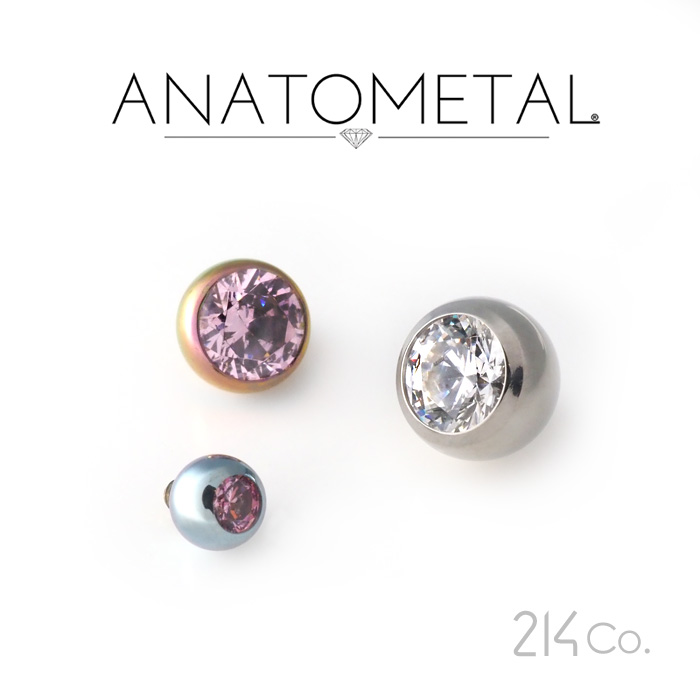 楽天市場】4mm プロングセット ジェムエンド 単品 ANATOMETAL チタン