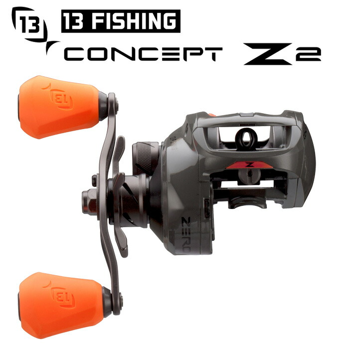 13fishing Z2 リール 13フィッシング ベイトリール コンセプトz ゼロベアリング よく飛ぶベイトリールバスブリゲード アメリカで流行ってます 13fishing Zsld2 6 8rh Lh13フィッシング コンセプトz スライド ベイトリール Concept 飛びます ゼロベアリングコンセプト送料