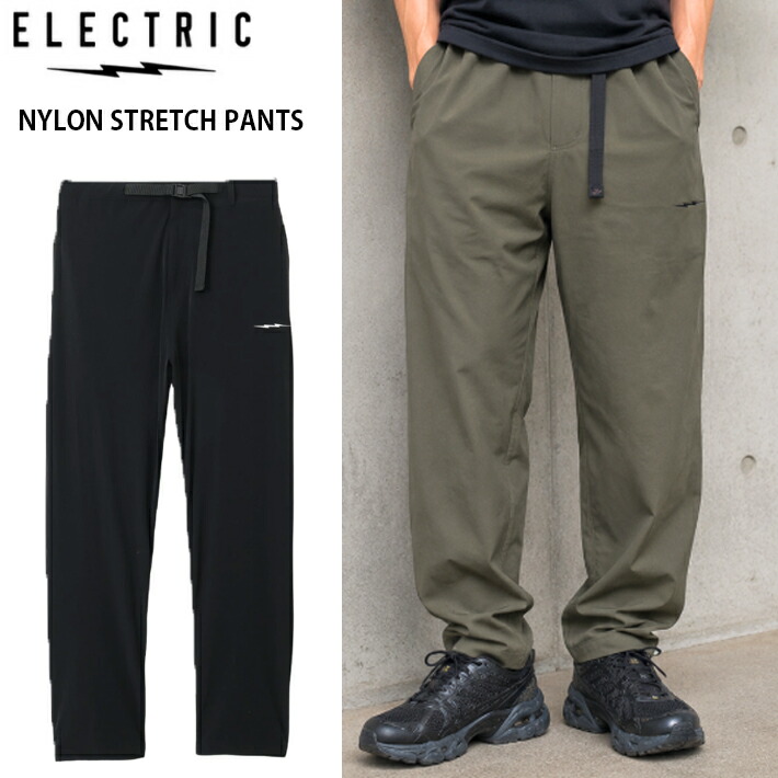 ELECTRIC エレクトリック NYLON STRETCH PANTS E26SP07 ズボン下 伸ばすことズボン下 アウトドア 二階建てバス御釣り バスフィッシング