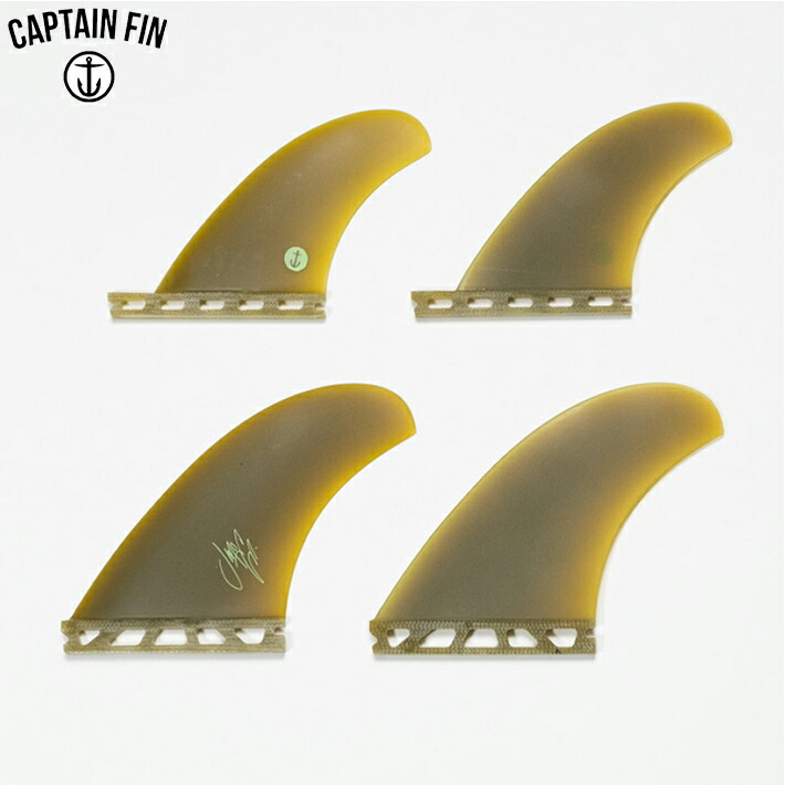 CAPTAIN FIN キャプテンフィン McCollum ツインフィン CAPTAIN FIN Captain Fin Jeff McCallum TWIN Acid Splash Black