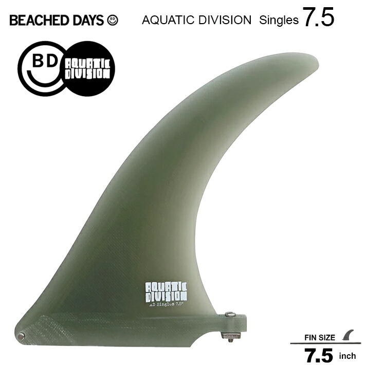 楽天市場】Singles 9インチ シングルフィン ビーチドデイズ アクア