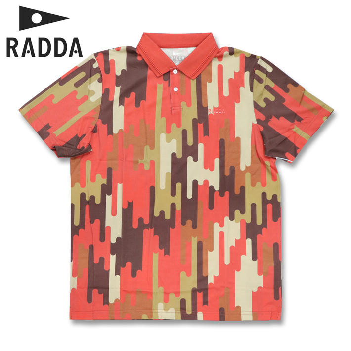 単品販売 ポロシャツ RADDA GOLF/ラッダゴルフ GUNDAM POLO ポロシャツ