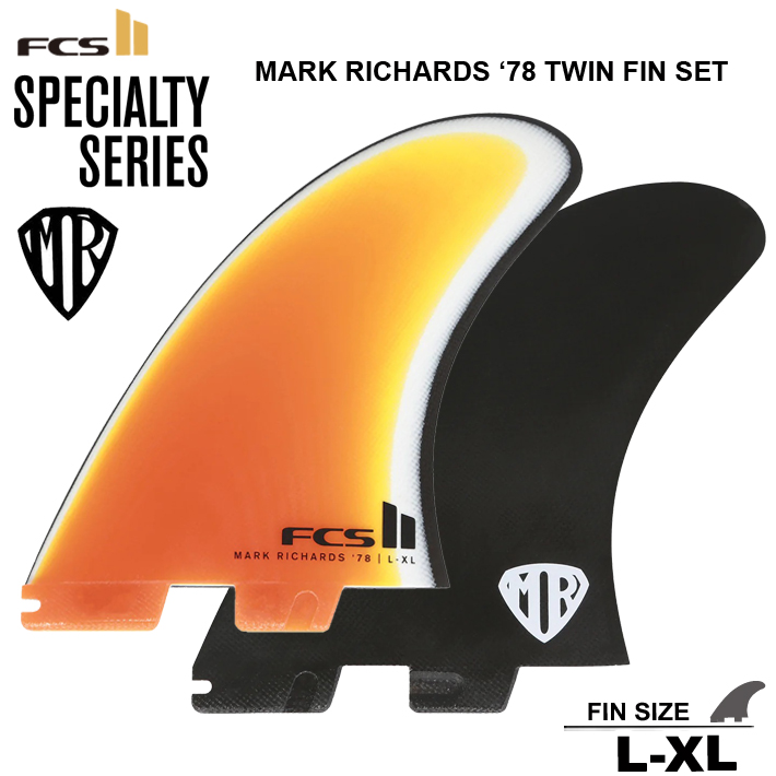 FCS2 fcsII fcs MR '78 twin fin マークリチャーズ FCS II Mark Richards '78 Twin Fin Set - FCS US