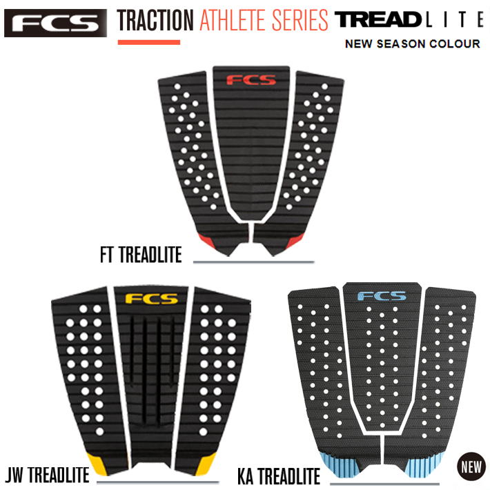 Shop FCS Deck Pad Barron Mamiya Traction Black Brass | Hawaii