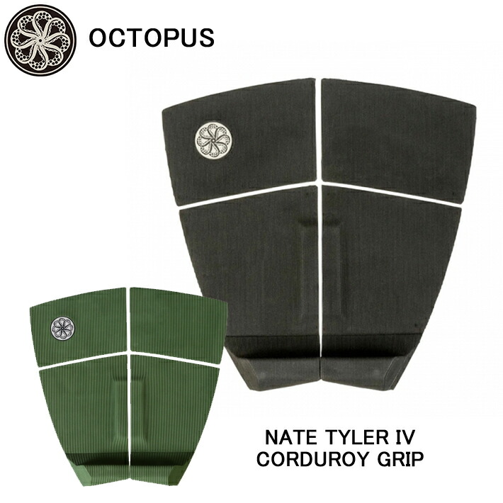 ＜新品・送料込み＞オクトパス JOHN DOE デッキパッド 2ピース白&黒 OCTOPUS オクトパス デッキパッド 2ピース サーフボード