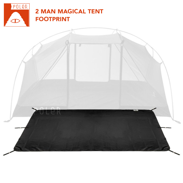 POLER TWO MAN TENTS - OCEAN ZISSOU RED ポーラーアウトドアスタッフ