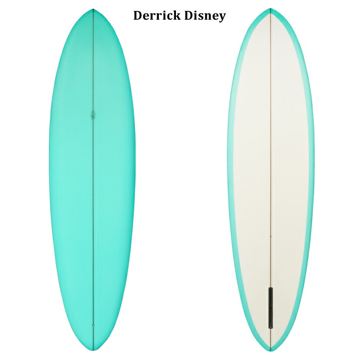 DERRICK DISNEY SURFBOARDS デリック ディズニーシェイプ 7&rsquo;4&rdquo; Egg VISSLA(ヴィスラ)の看板ライダーDERRICK DISNEYシェイプ ※別途送料 ※営業所留め配送｜SLOW LIFE OSAKA