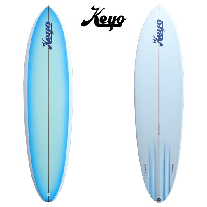 keyo twin pin surfboard