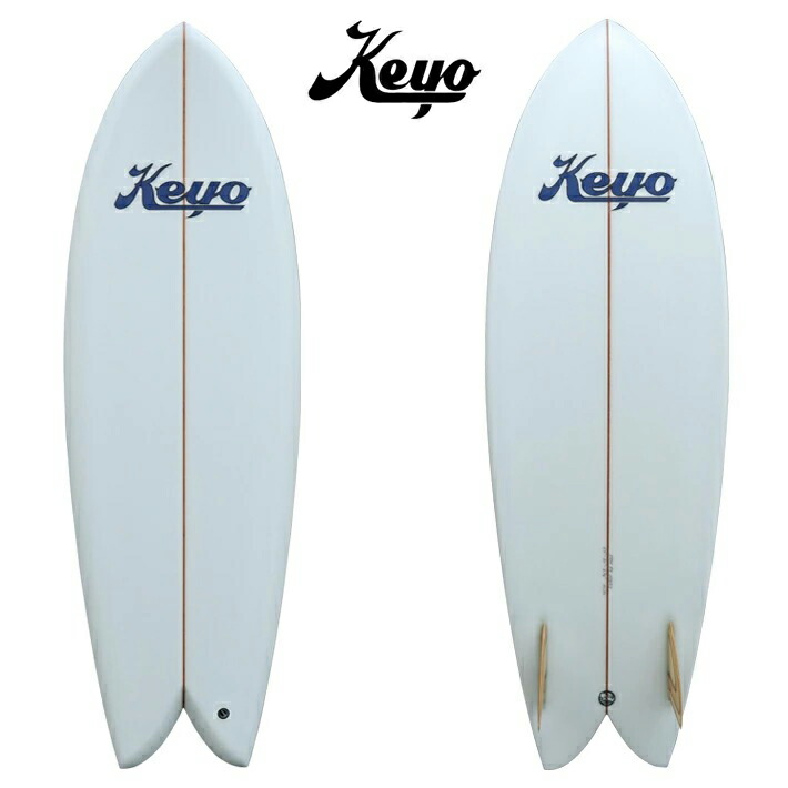 楽天市場】KEYO SURFBOARDS キーヨ サーフボード Mid Egg Fish Keel On
