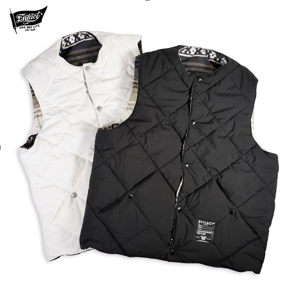 Evilact Mexican Rv Vest イーブルアクト メキシカン リバーシブル ベスト|TWOFACE