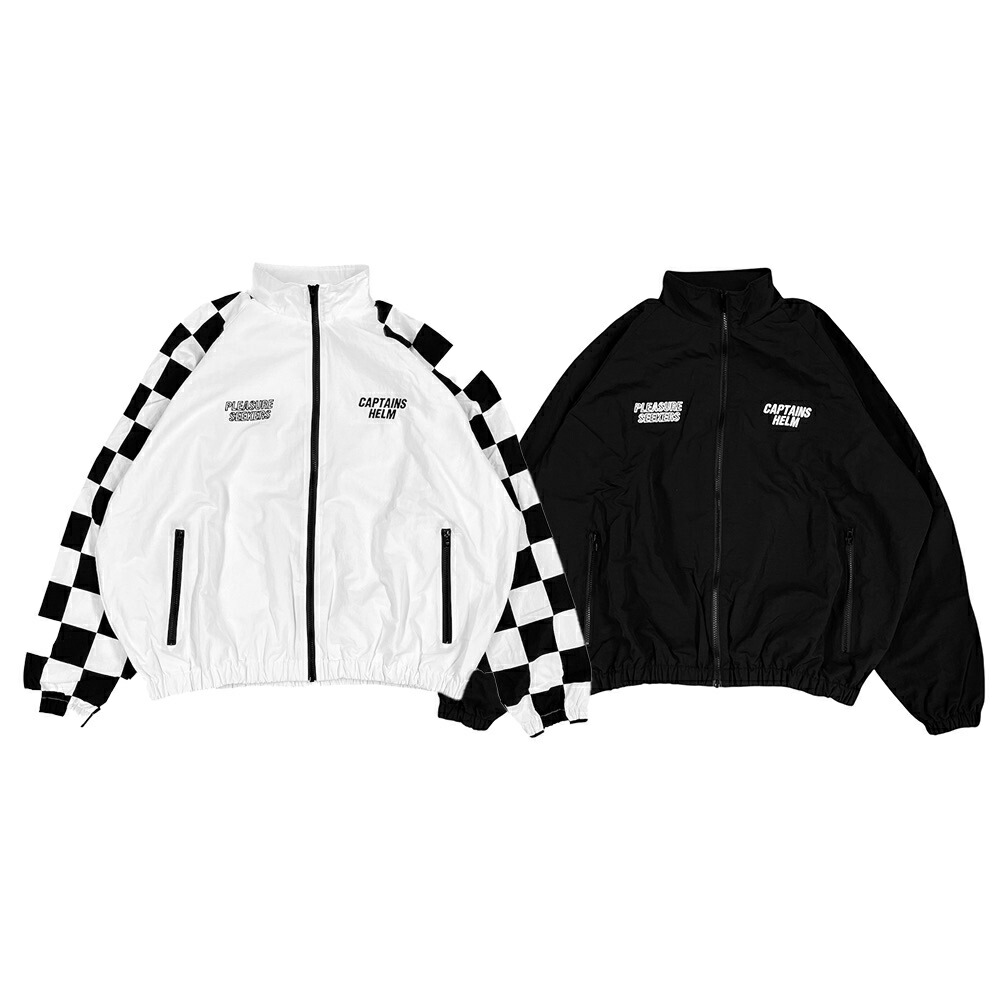 CAPTAINSHELM キャプテンズヘルム　ナイロントラックジャケット CAPTAINS HELM - 【ラスト1点】MIL SEEKERS NYLON JACKET (BLACK