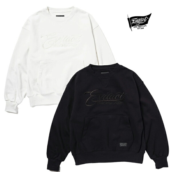 20%OFF!! Evilact Heavy Sweat Crew イーブルアクト 甚だしい 汗水 労働者の一団