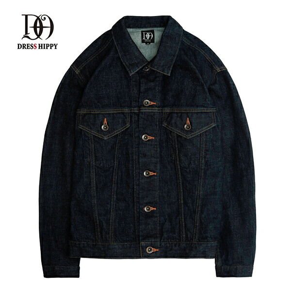 Dress Hippy East Gent Denim Jacket ドレス ヒッピー イースト ジェント デニム ジャケット|TWOFACE