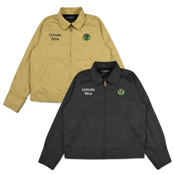 Captains Helm Oceanside Work Jacket キャプテンズヘルム 綿津見側面 細工物 上衣 その他-メンズファッション