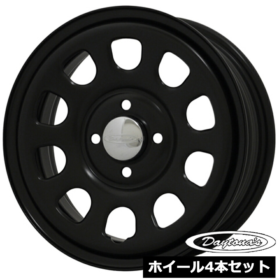 使用1ヵ月美品 タイヤもバリ山 デイトナ グレー 12×4J 42 4本 軽トラ 4h.jpg