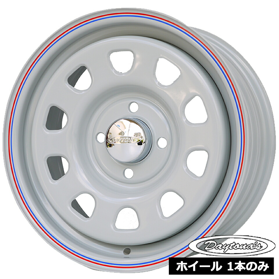 ホイール1本価格 デイトナ DAYTONA'S グレー 14インチ 6.0J 4穴100 +30 プロボックス 10,285円