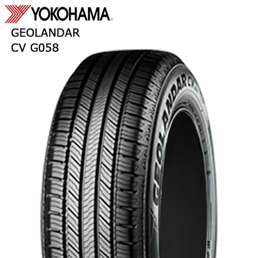 235/55R19 105V XL 1本価格 YOKOHAMA GEOLANDAR CV G058 ヨコハマ ジオランダー 26年製 新品 サマータイヤ 235-55-19|TWOMAX-Online