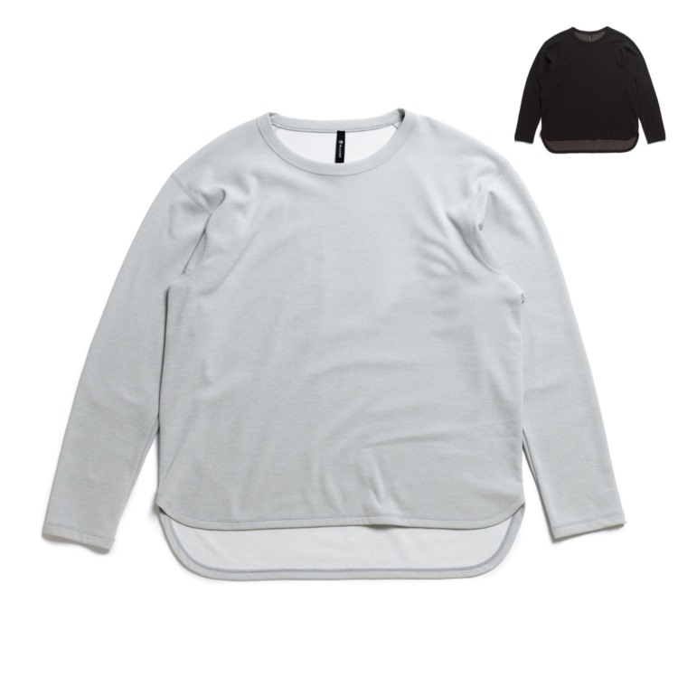 【国内置き目品】tilak(ティラック) DEL Tee L/S 1.0(デルティーロングスリーブ1.0)【Black】【LightGray】
