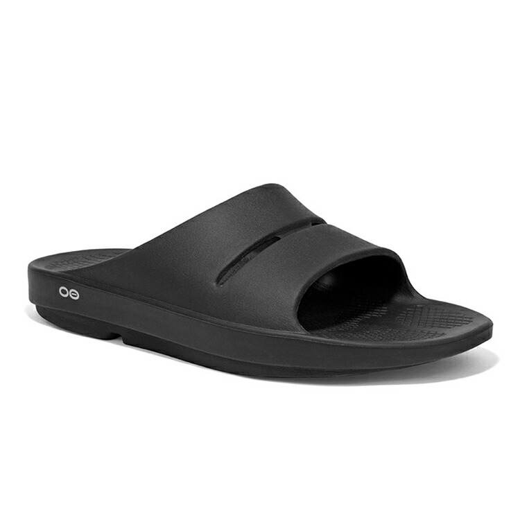 【国内定め事品】OOFOS(ウーフォス) OOAHH(ウーアー)【Black】