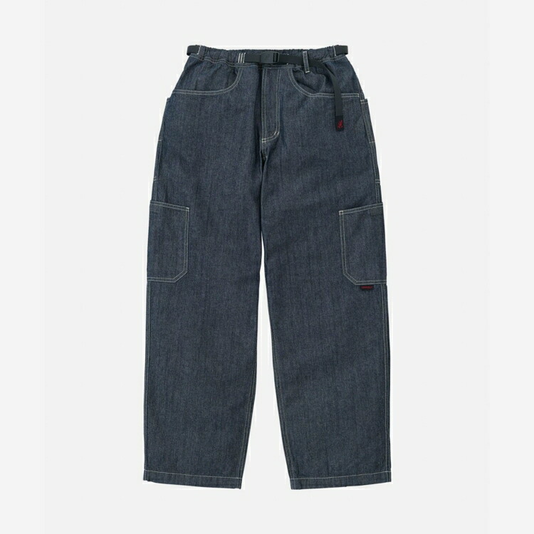 【国内正規品】Gramicci(グラミチ) JAPANESE CHAMBRAY ROCK SLIDE PANT(ジャパニーズシャンブレーロックスライドパンツ)【NAVY】G6SM-P014｜twopedal-ツーペダル- 15,620円