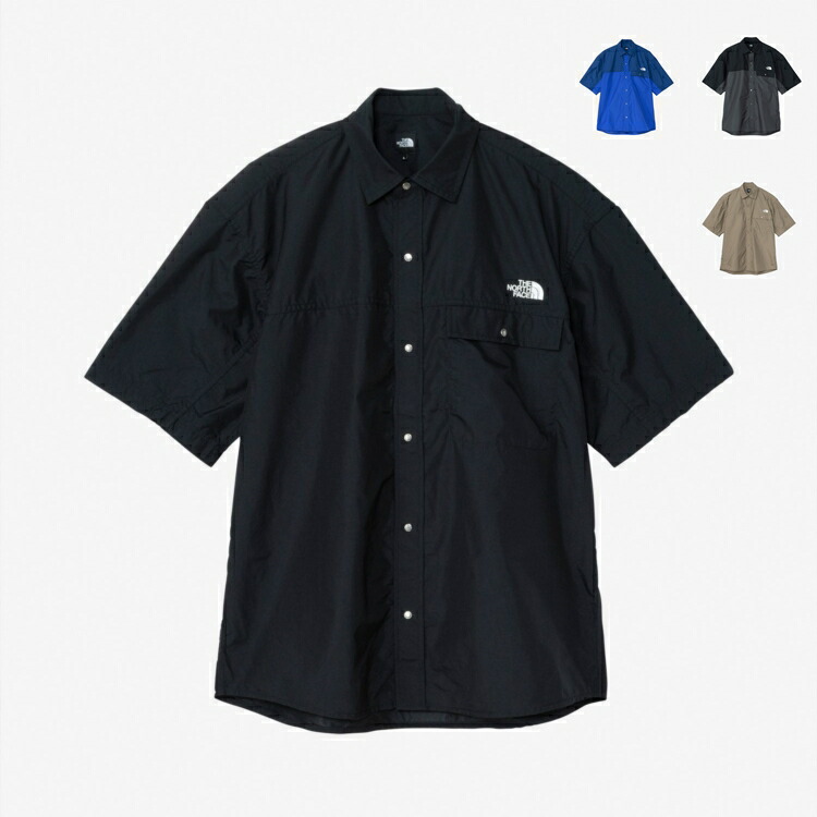 新品未使用　ノースフェイス ショートスリーブ　ヌプシ　シャツ　NR22331 THE NORTH FACE S/S NUPTSE SHIRT ニュートープ（ザ・ノース