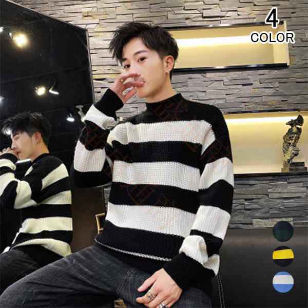 ニットセーター ニット メンズ 長袖 プルオーバー 丸首 シンプル 暖かい ざっくり トップス パーカー セーター ファッション クルーネック 着やせ トレーナー インナー 防寒 春 服 秋服 冬服 厚手 M L Xl 2xl 3xl 4xl 5xl a