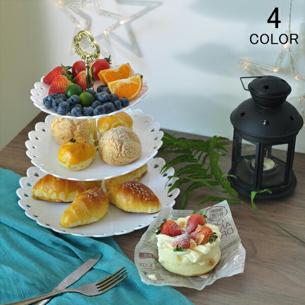 楽天市場】バカラ (Baccarat) ミルニュイ 2-605-392 ケーキスタンド 3