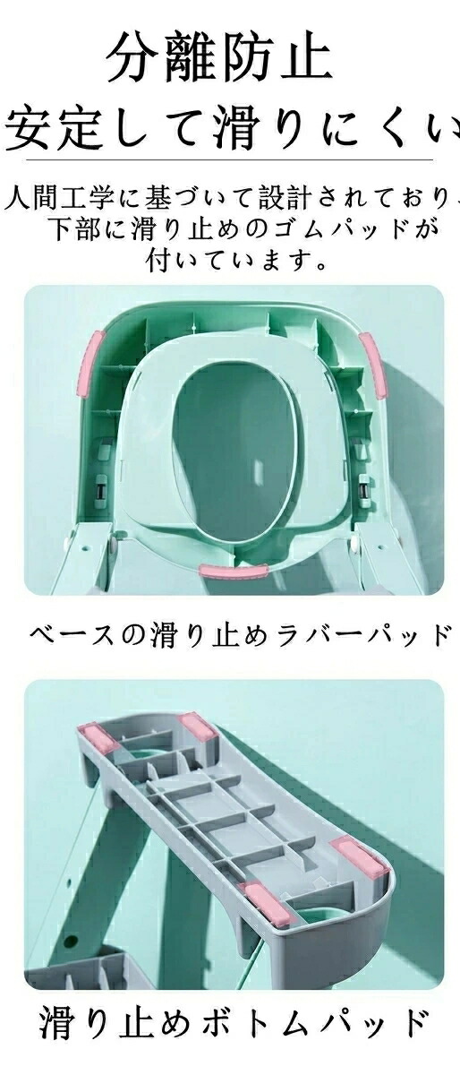 税込) 補助便座 子供 ステップ式 トイレトレーニング 踏み台 折りたたみ おまる トイレ練習 トイレトレーナー 取外し可能 子供用トイレット ベビー  bureaucratsindia.in