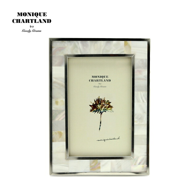 フォトフレーム 写真立て おしゃれ かわいい アンティーク調 赤ちゃん ペット 結婚 お祝い プレゼント MONIQUE CHARTLAND by Goody Grams PHOTO FRAME SOLH
