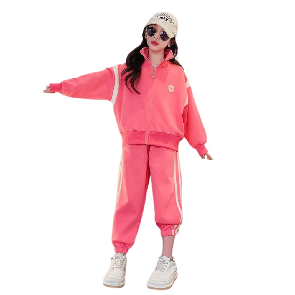 【送料無料】ジャージ トレーニングウェア スウェット スポーツウェア パーカー 長袖 子供服 上下セット 2点セット 春秋冬 ガールズ アウター ゆったり 大きいサイズ カジュアル メンズ レディース 女の子 キッズ ジュニア おしゃれ