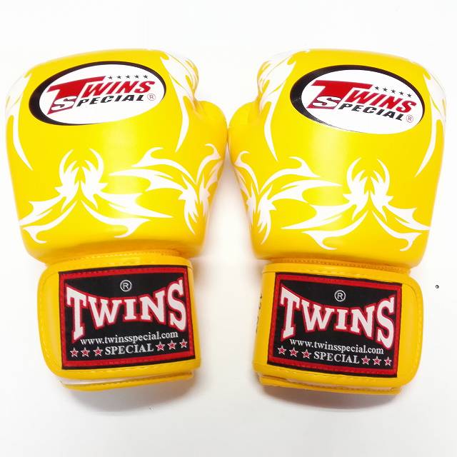 春夏新作モデル TWINS SPECIAL ボクシンググローブ 12oz トライバルYE